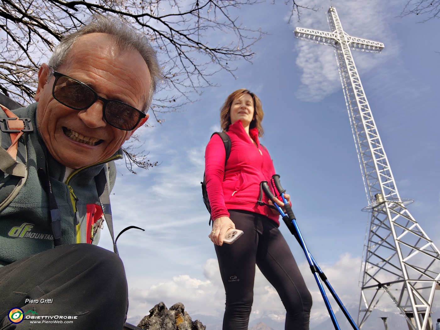 Alla alta croce (20 m) del Monte Zucco (1232 m)-12mar26